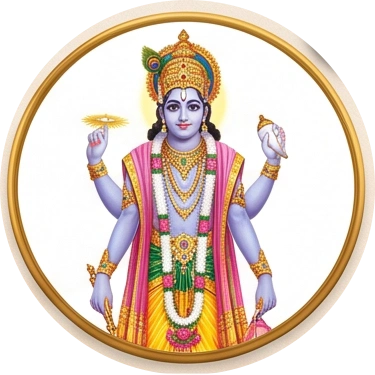 Lord Vishnu (also Dakshinamurthy / Brihaspati)
